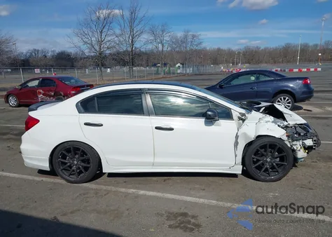 2012 Honda Civic Ex z USA, uszkodzony, nr VIN 2HGFB2F80CH588853
